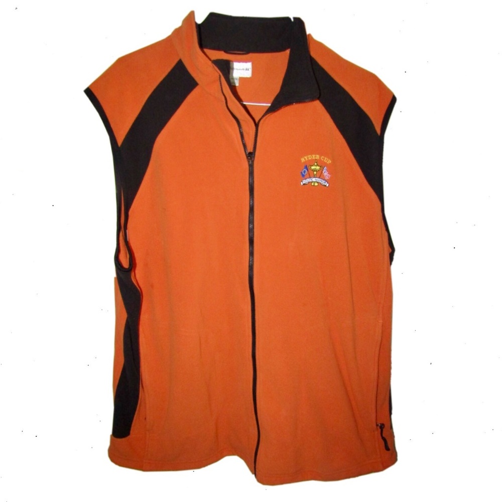 Orange Ryder Cup vest